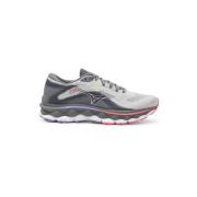 Mizuno Flytande Wave Sky 7 Sneakers White, Dam