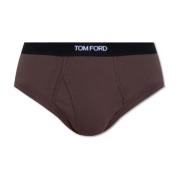 Tom Ford Kalsonger med logotyp Brown, Herr