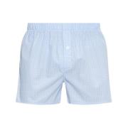 Hanro Bomullsboxershorts Blue, Herr