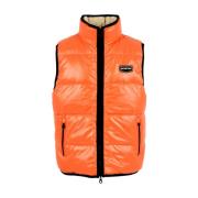 Duvetica Orange Reversibel Jacka med Logotyp Orange, Herr