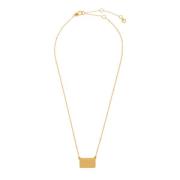 Kate Spade Vinterkarneval kollektion halsband Yellow, Dam