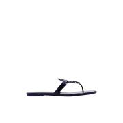 Tory Burch Flip Flops Blue, Dam