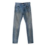 Purple Brand Straight Jeans Blue, Herr