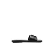 Marc Jacobs Monogram Slide Black, Dam