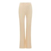 Jil Sander Stiliga Byxor Beige, Dam