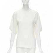 Chloé Pre-owned Pre-owned Silke toppar White, Dam