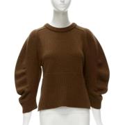 Chloé Pre-owned Pre-owned Kashmir ytterklder Brown, Dam