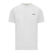 Ambush Vit Broderad Logotyp T-shirts Paket White, Herr