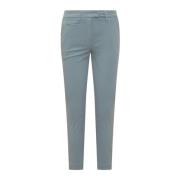 Dondup Slim-fit Trousers Blue, Dam