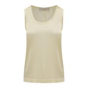 Jucca Stilren Ärmelös Tanktop Beige, Dam