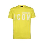 Dsquared2 Grundläggande T-shirt Yellow, Herr