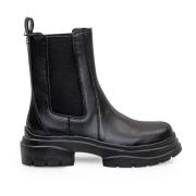 Steve Madden Headqrtr Boot Action - Stiliga Stivali Black, Dam