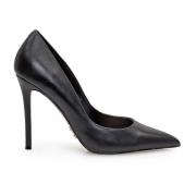 Steve Madden Evelyn Heel Skor Black, Dam