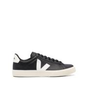 Veja Campo ChromeFree Lädersneakers Black, Herr