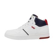 Levi's Stiliga Kick MID Sneakers White, Dam