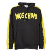 Moschino Svart huvtröja - Regular fit - Passar för kallt väder - 100% ...