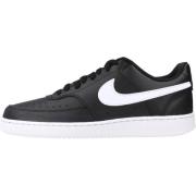 Nike Court Vision Low Men's Shoe Black, Herr