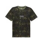 Vans Klassisk Easy Box Lo T-shirt Green, Herr