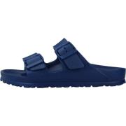 Birkenstock Sliders Blue, Dam