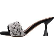 Albano Heeled Mules Black, Dam