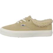 Vans Stiliga UA Authentic Sneakers för Kvinnor Beige, Dam