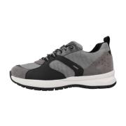 Geox Stiliga Sneakers för Modemedvetna Kvinnor Gray, Dam