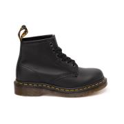 Dr. Martens Svarta Nappa Stövlar Black, Dam