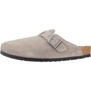 Birkenstock Snygga Mules för Män Gray, Herr