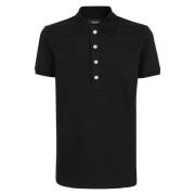 Balmain Klassisk Polo Tröja Black, Herr