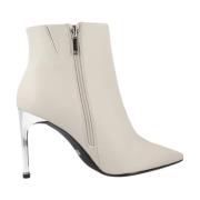 Tamaris Heeled Boots Beige, Dam