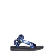 Suicoke Flat Sandals Blue, Dam