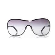 Chanel Vintage Pre-owned Metall solglasgon Purple, Dam