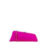 The Attico Stilren Clutch Pink, Dam