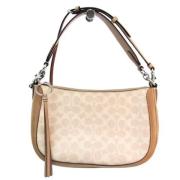 Coach Pre-owned Pre-owned Canvas shoulder-bags Beige, Dam