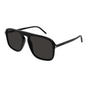 Saint Laurent SL 590 001 Solglasögon Black, Unisex