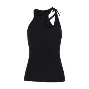 Andrea Adamo Sleeveless Tops Black, Dam