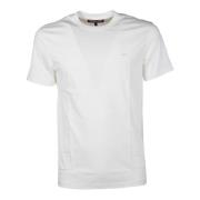 Michael Kors T-shirt med rund hals i bomull White, Herr