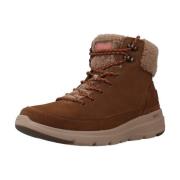 Skechers Winter Boots Brown, Dam