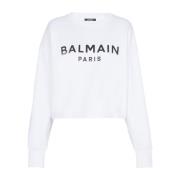 Balmain Paris sweatshirt White, Dam