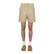 Palm Angels Casual shorts Beige, Herr