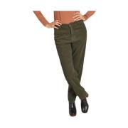 Five Jeans Trousers Green, Dam