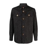 Versace Barock Blouson Jacka Black, Herr