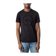 Armani Exchange Bomulls-T-shirt Black, Herr