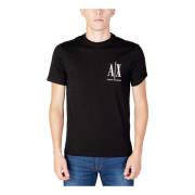 Armani Exchange Herr Svart T-shirt Black, Herr