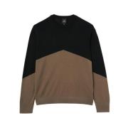 Armani Exchange Klassisk Pullover Black, Herr