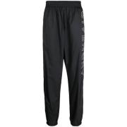 Givenchy Track Pants med Broderad Logotyp Black, Herr