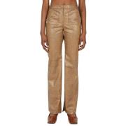 Rejina Pyo Trousers Brown, Dam