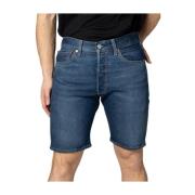 Levi's 501 Hemmed Short Bleu Eyes Break Short 36512-0152 Blue, Herr