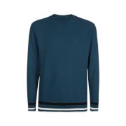 Armani Exchange Klassisk Pullover Blue, Herr