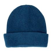 Vila Dam Beanie - Höst/Vinter Kollektion Blue, Dam